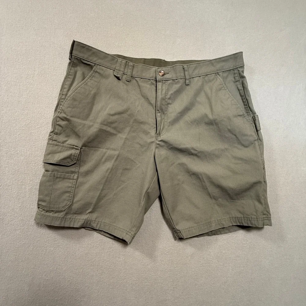 Brahma Green Cargo Utility Ripstop‎ Work Hiking Shorts Men Size 42